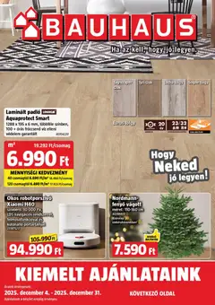 Bauhaus - Akciós újság Bauhaus megtekintése, amely érvényes 2025.12.04.-től