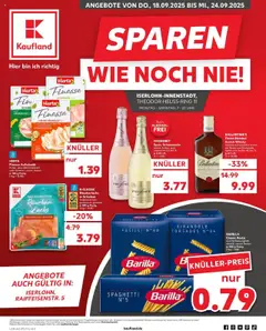 Vorschau von dem Prospekt des Geschäftes Kaufland, gültig ab dem 17.09.2025