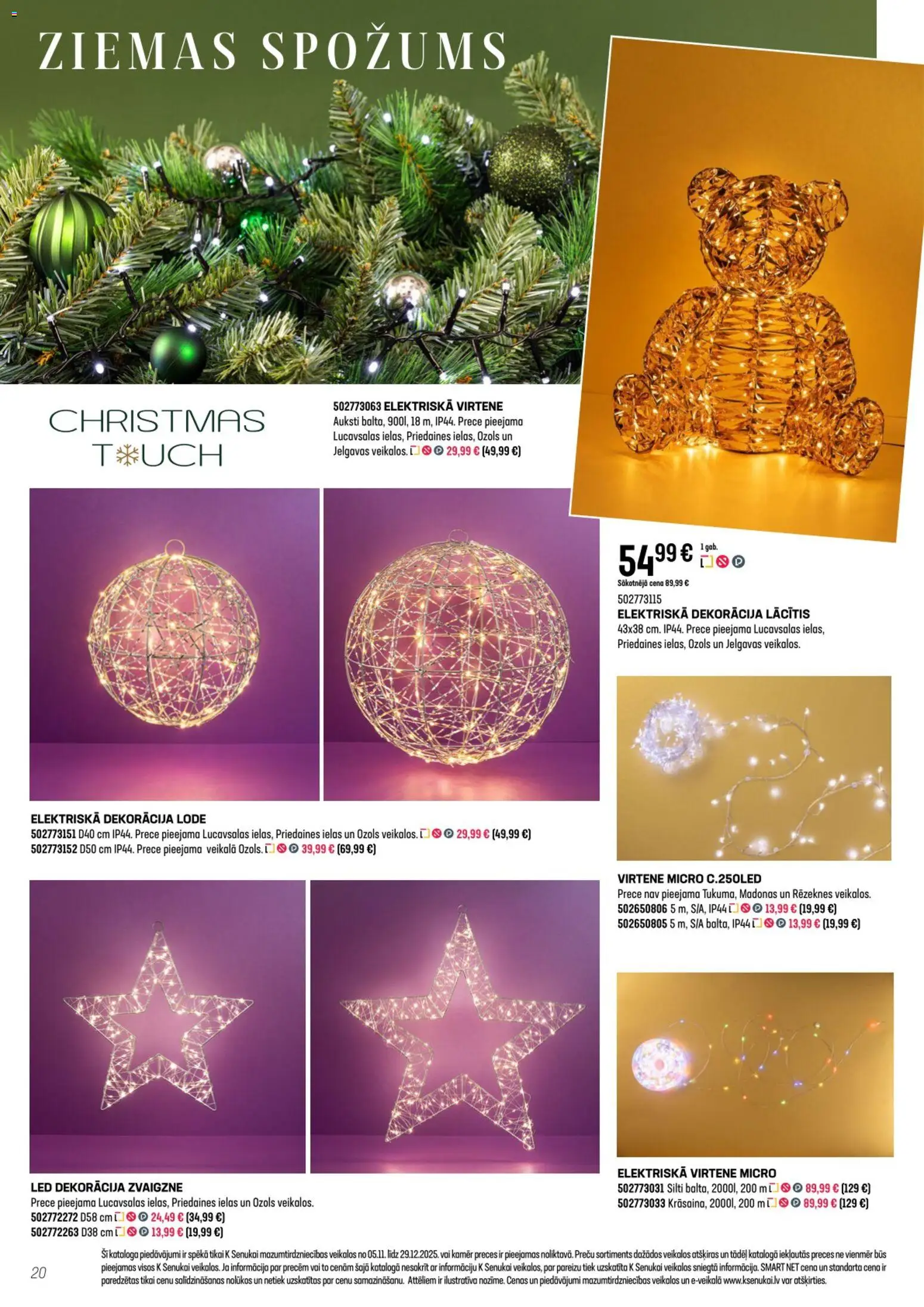 Skatīt K-Senukai akciju bukletu, derīgs no 2025.11.05