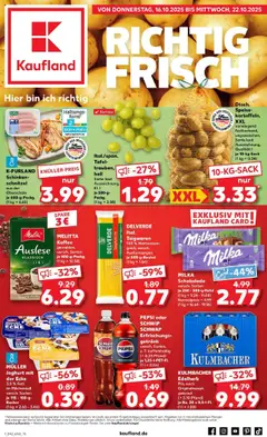 Vorschau von dem Prospekt des Geschäftes Kaufland, gültig ab dem 15.10.2025