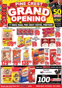 Preview of Boxer flyer valid from 23/10/2025