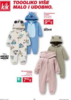 Pregled letka Katalog trgovine Kik vrijedi od 13.10.2025 | Stranica: 14