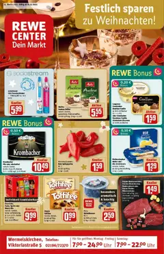 Vorschau von dem Prospekt des Geschäftes Rewe, gültig ab dem 14.12.2025