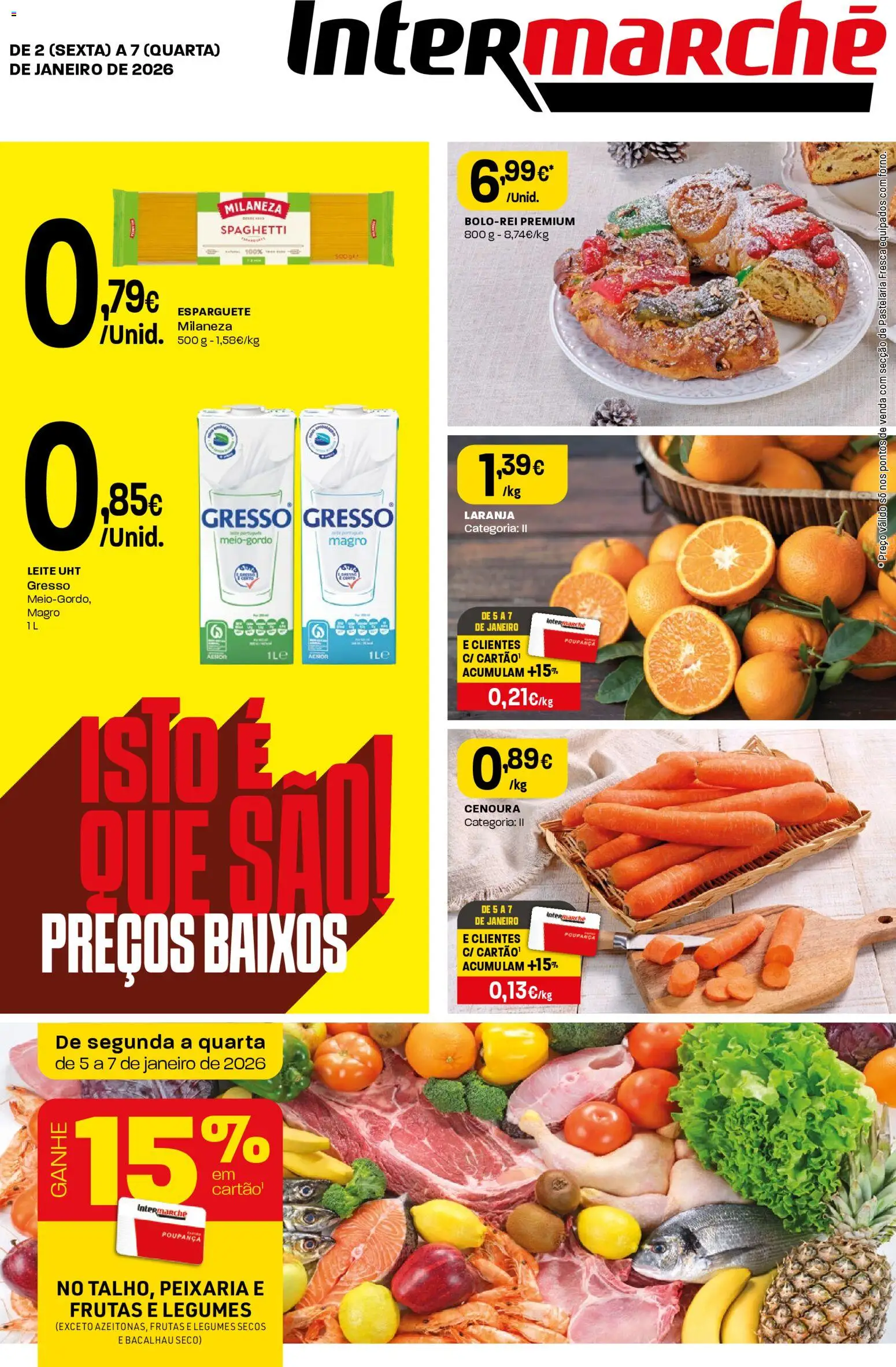 Pré-visualização do folheto da loja Intermarché válida a partir de 02/01/2026
