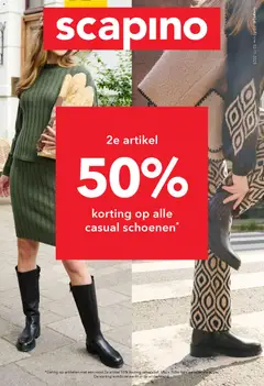 Voorbeeld van Extra weekend folder van winkel Scapino geldig vanaf 30-10-2025