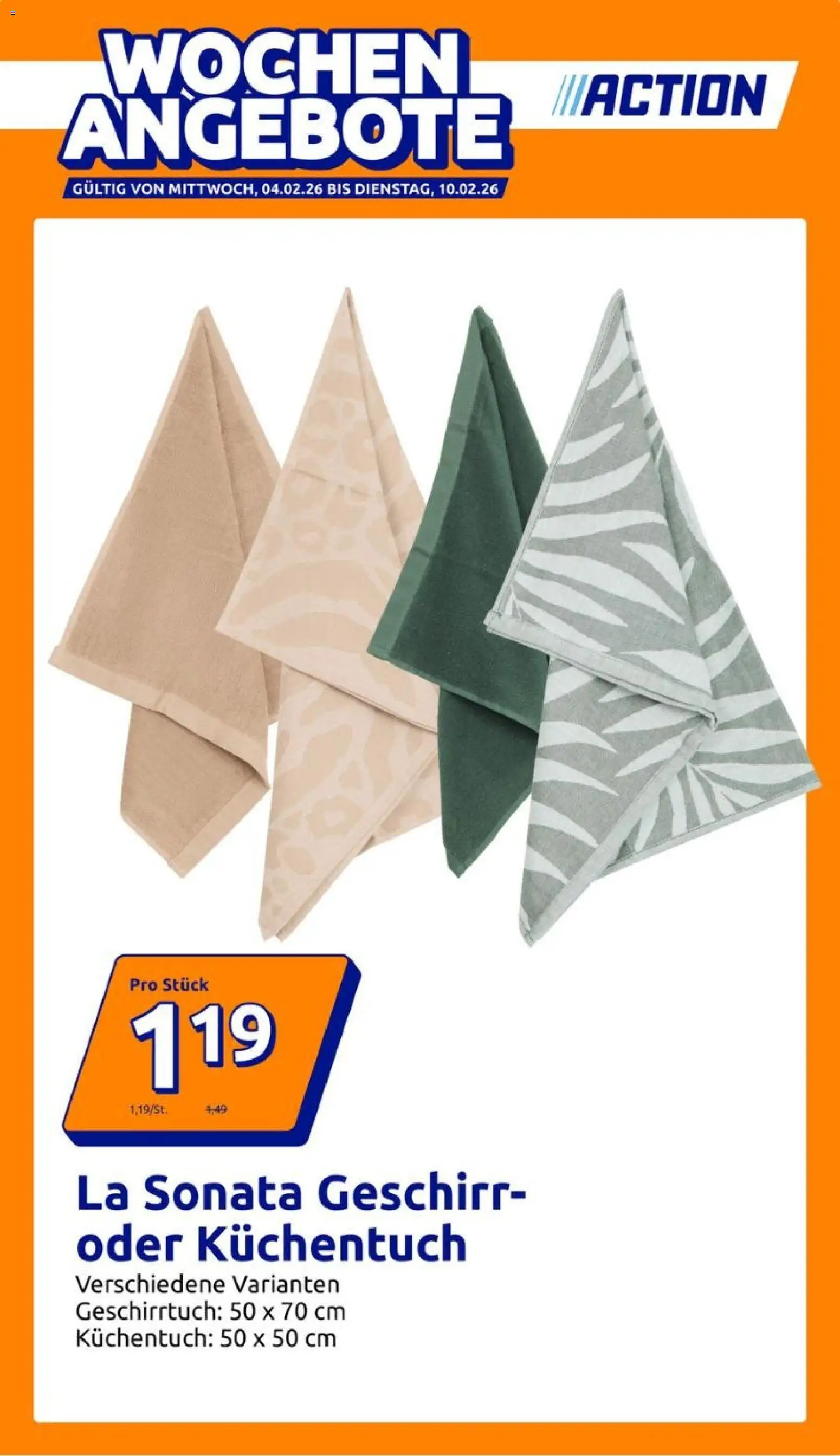 Vorschau der Angebote: Action Flugblatt gültig ab 04.02.2026