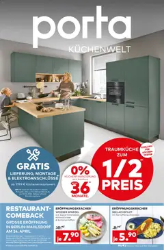 Vorschau von dem Prospekt des Geschäftes Porta!, gültig ab dem 19.04.2026