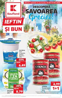 Previzualizarea de cataloage: Kaufland Kaufland Târgu Mureș valabil de la 01.04.2026
