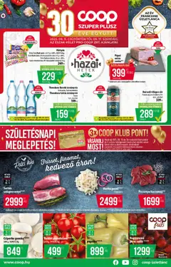 COOP - Észak Kelet Pro-Coop Zrt - Szuper Plusz megtekintése, amely érvényes 2025.09.11.-től