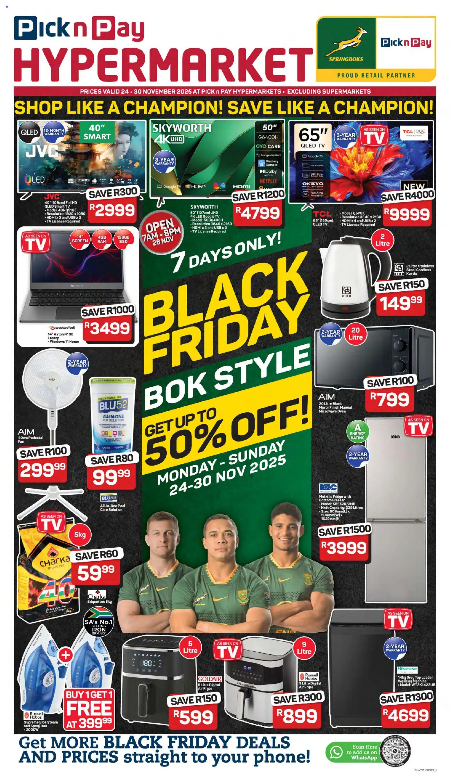 Preview of Pick n Pay flyer valid from 24/11/2025