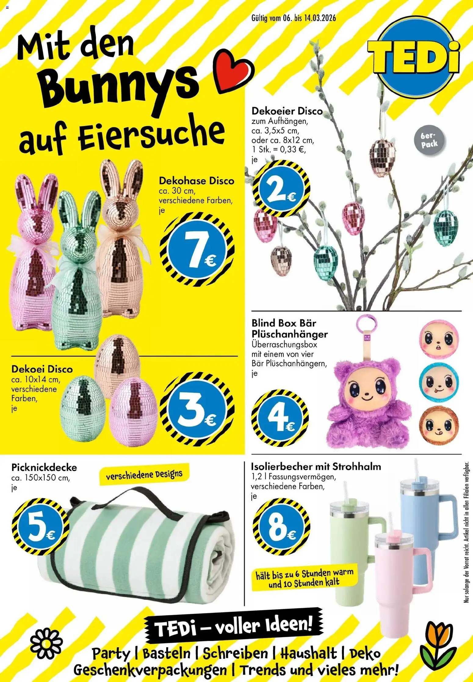 Vorschau von dem Prospekt des Geschäftes TEDi, gültig ab dem 06.03.2026