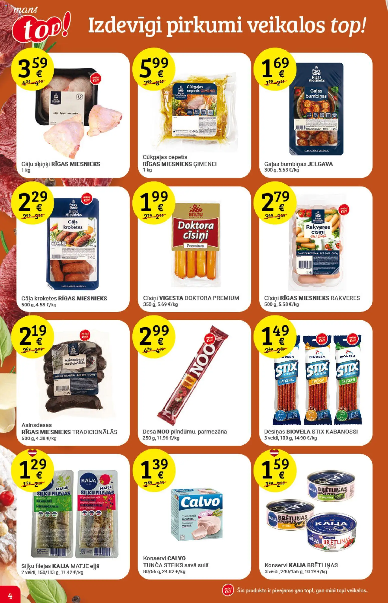 Skatīt Top! akciju bukletu, derīgs no 2026.01.07