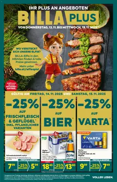 Vorschau der Angebote: Billa Plus Oberösterreich gültig ab 13.11.2025