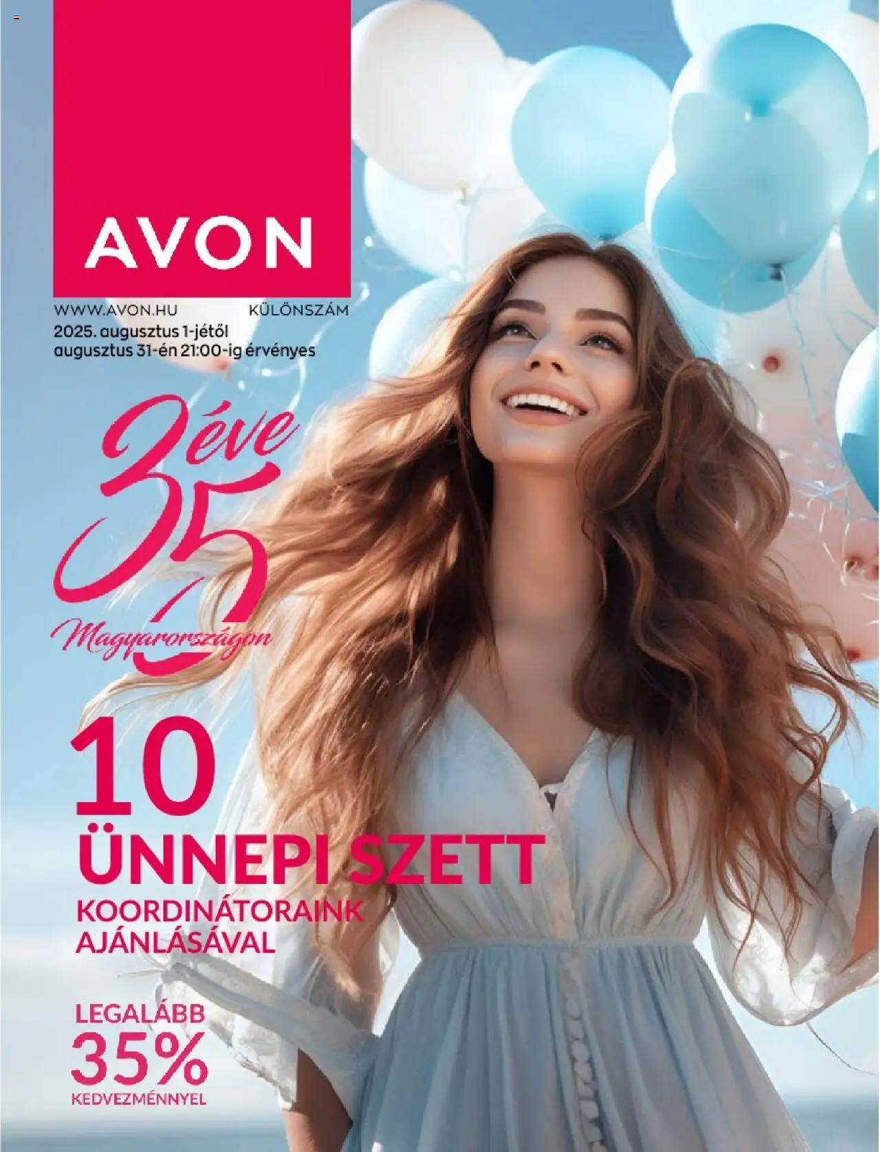 Avon aktuális szórólap, érvényes 2025.08.01.-től - 1 oldal