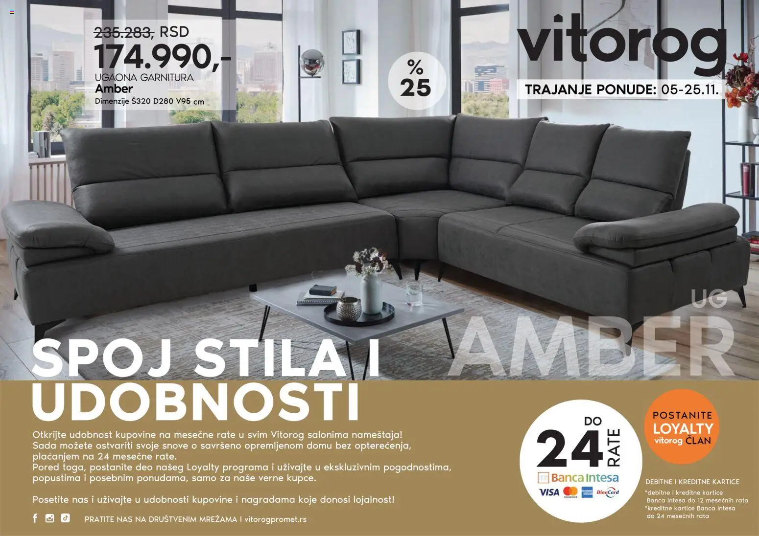 Pregled Vitorog kataloga - važi od 05.11.2025