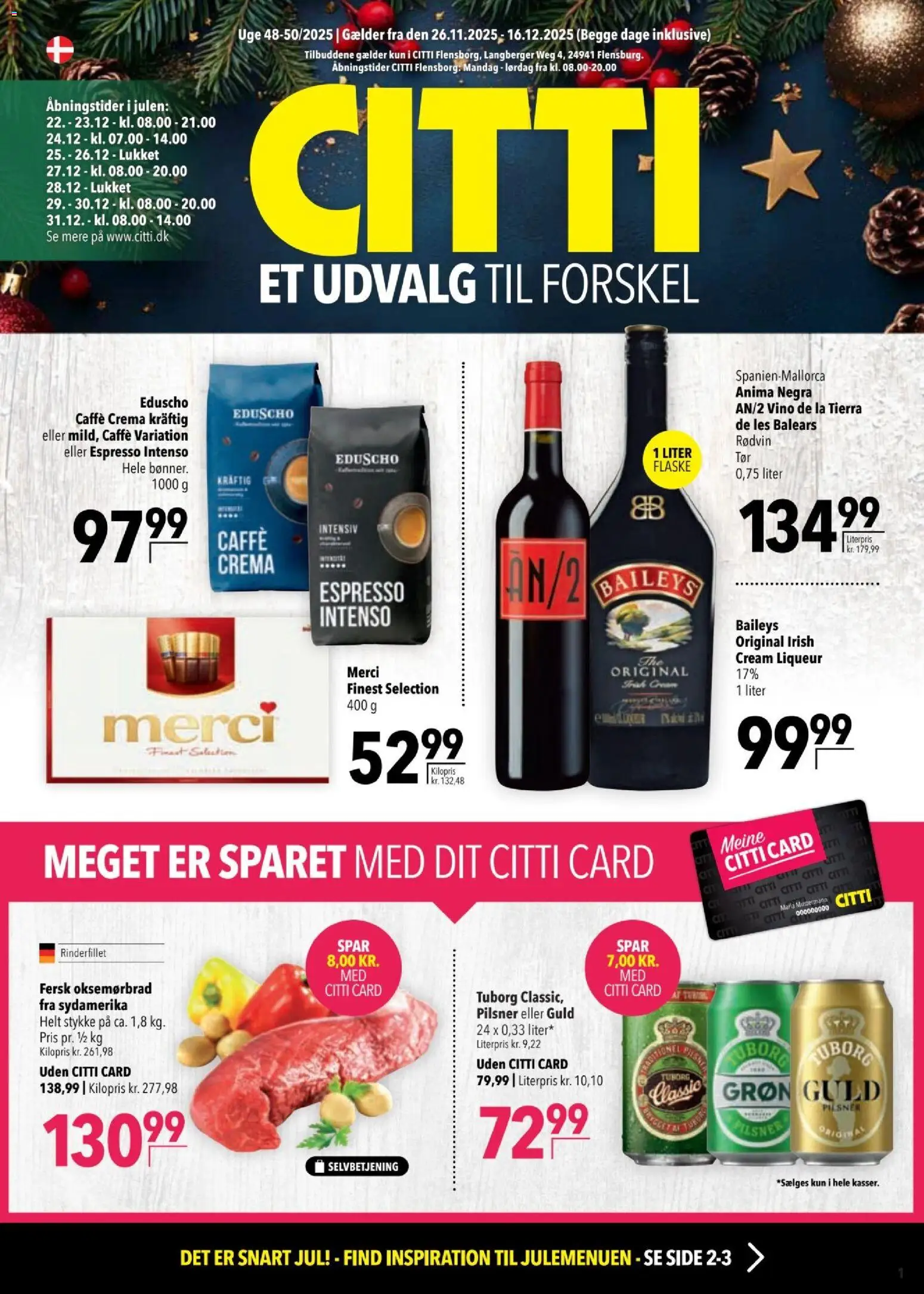 Eksempel på tilbudsavis Tilbudsavis fra butik CITTI gyldig fra 26/11/2025