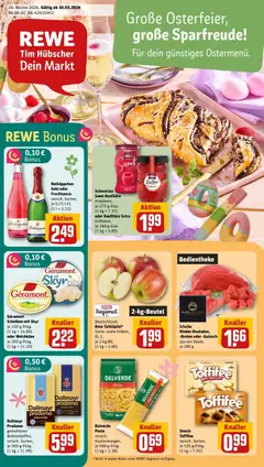Vorschau von dem Prospekt des Geschäftes Rewe, gültig ab dem 30.03.2026