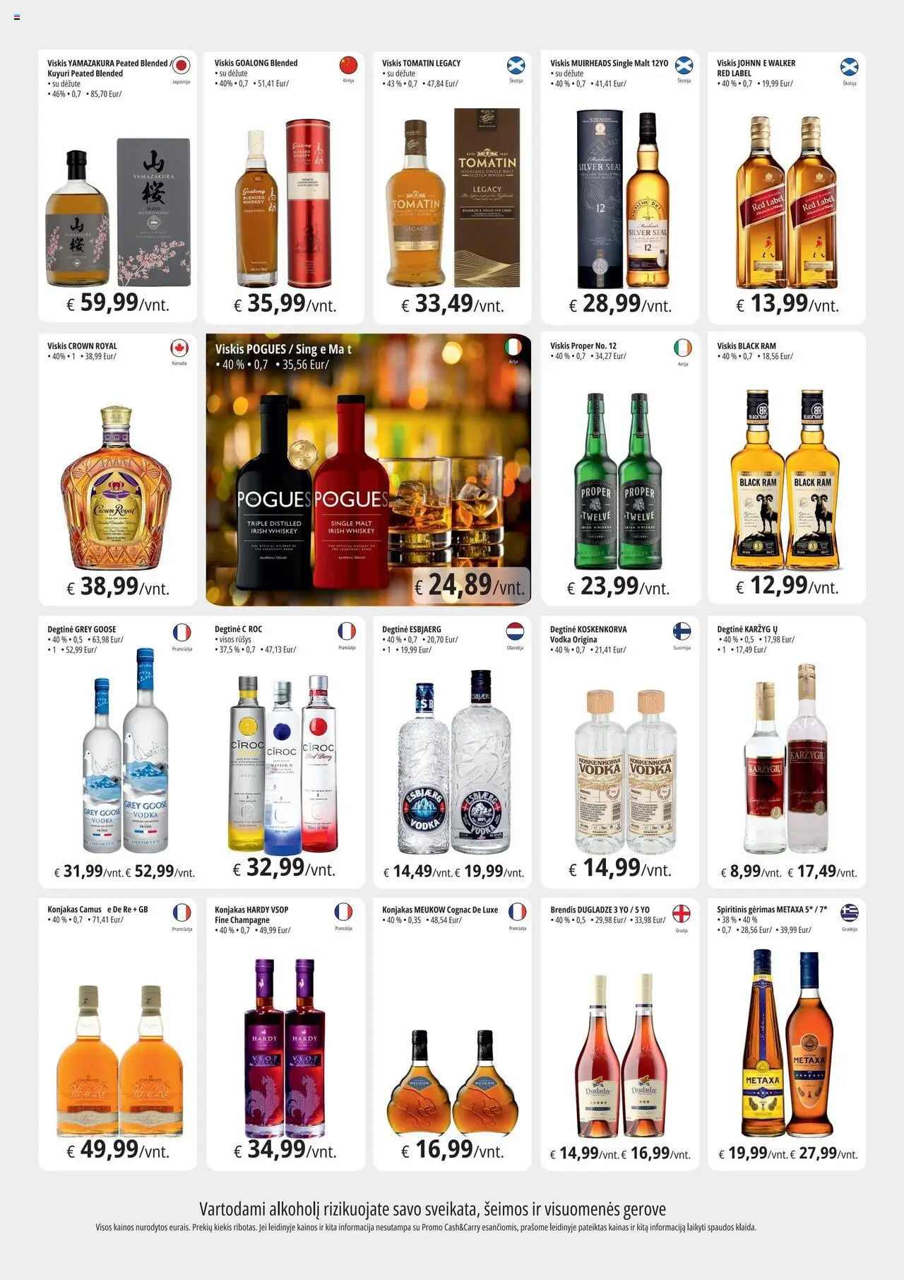 ePromo leidinys galioja nuo 2025.10.01 – puslapio numeris 1 - Viskis, Degtinė