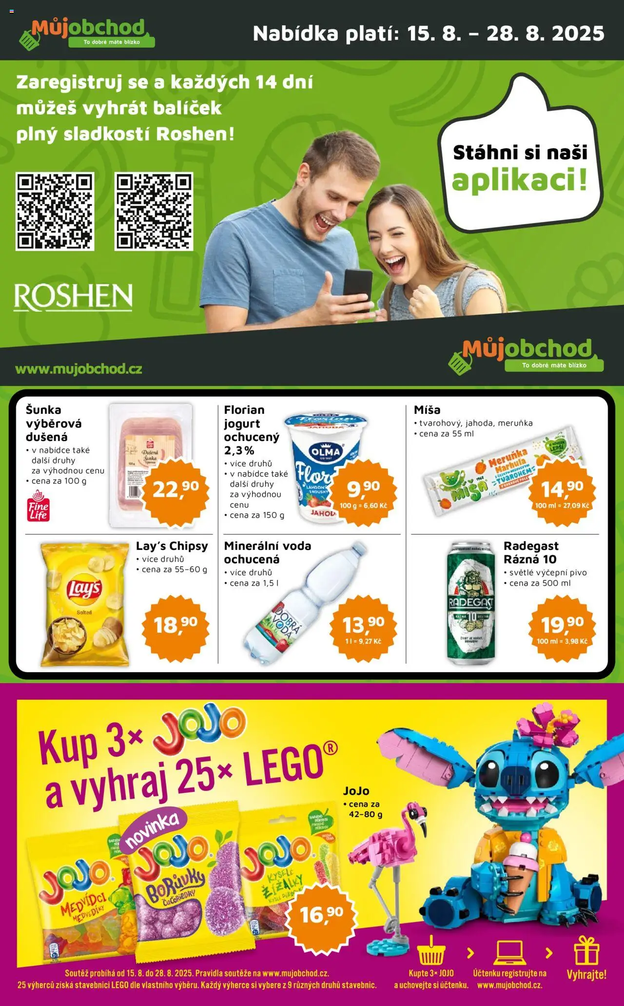  Můj obchod Leták - Brand (15.08.2025 - 28.08.2025)