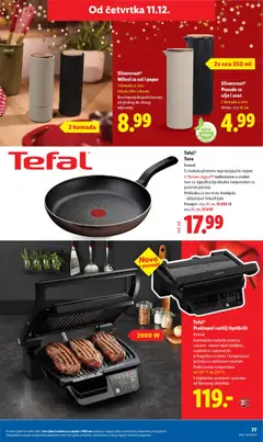 Pregled letka Katalog trgovine Lidl vrijedi od 08.12.2025 | Stranica: 77