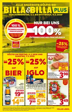 Vorschau der Angebote: Billa Oberösterreich gültig ab 05.02.2026