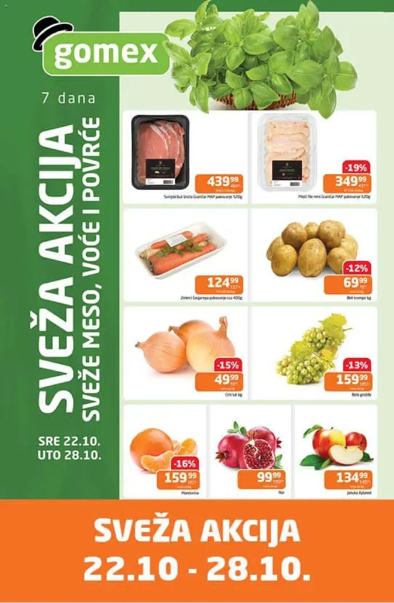 Gomex katalog važi od 22.10.2025 - stranica 1