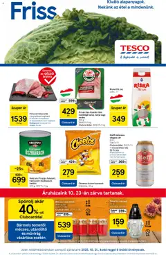 Tesco - Akciós újság Tesco megtekintése, amely érvényes 2025.10.21.-től