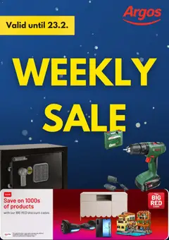 Preview of Argos Weekly offers valid from 17/02/2026