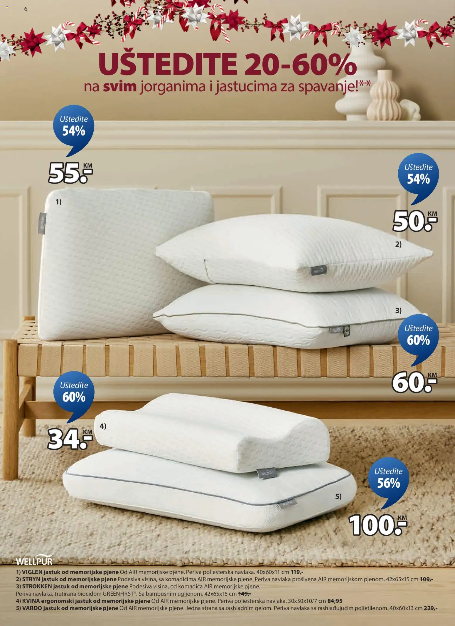 Pregled letka Katalog trgovine JYSK vrijedi od 2025.12.01