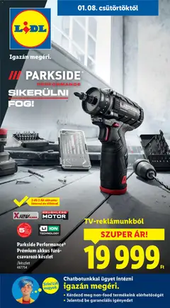 Lidl - Nonfood kínálatunk megtekintése, amely érvényes 2026.01.08.-től