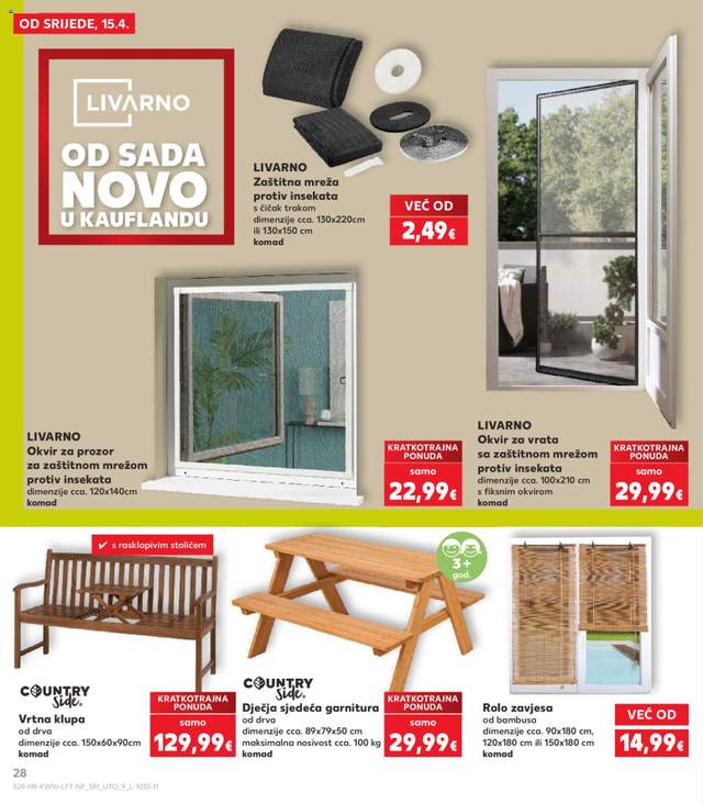 Novi Kaufland katalog od 15.04.