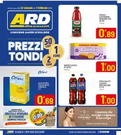 Anteprima dell'opuscolo Volantino Sardegna dal negozio ARD Discount valido da 20/01/2026