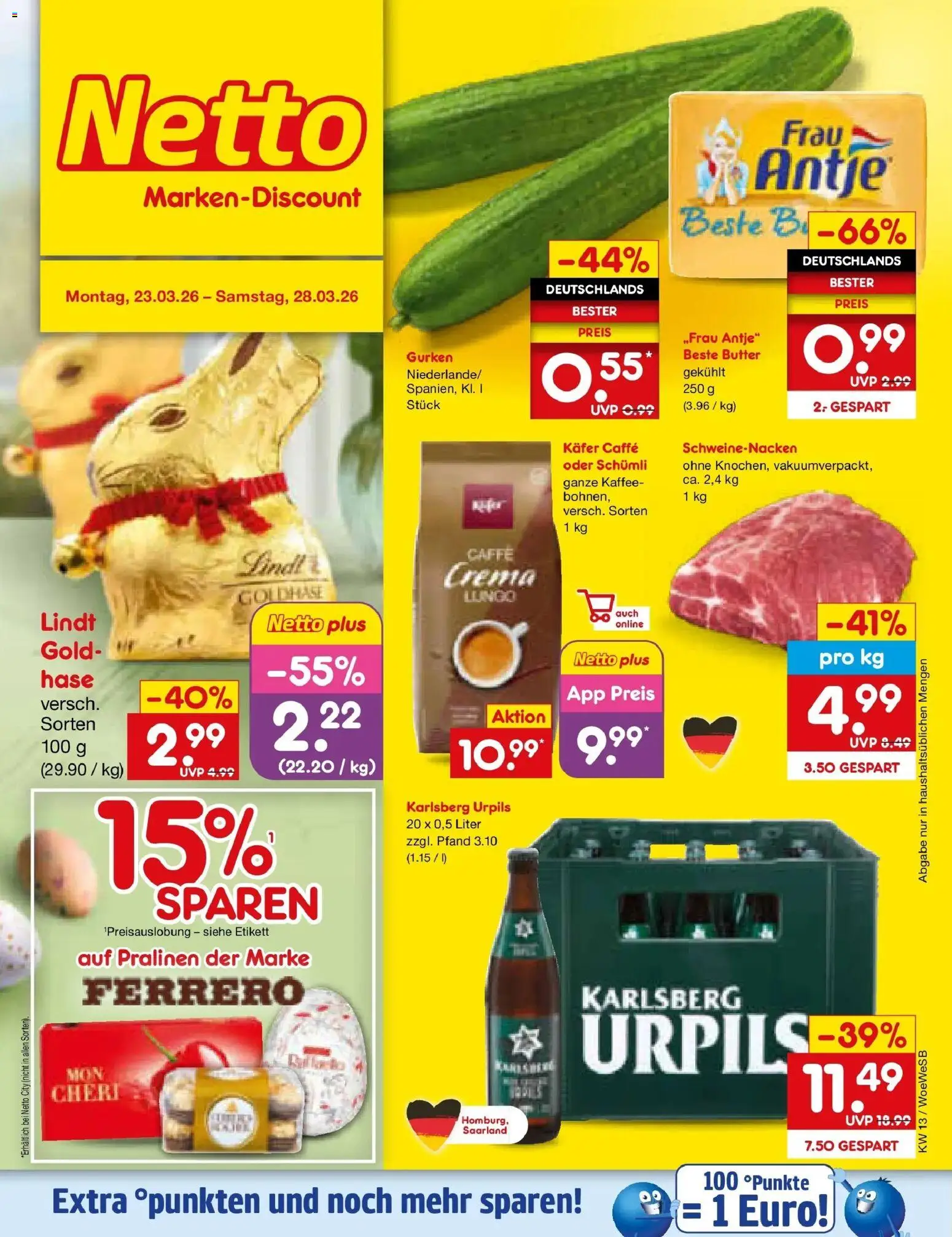 Vorschau von dem Prospekt des Geschäftes Netto Marken-Discount, gültig ab dem 23.03.2026