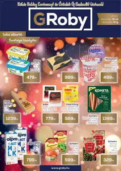 G'Roby - Akciós újság G'Roby megtekintése, amely érvényes 2025.12.18.-től