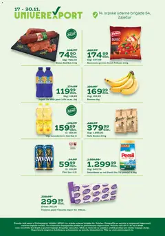 Pregled Univerexport kataloga - važi od 17.11.2025