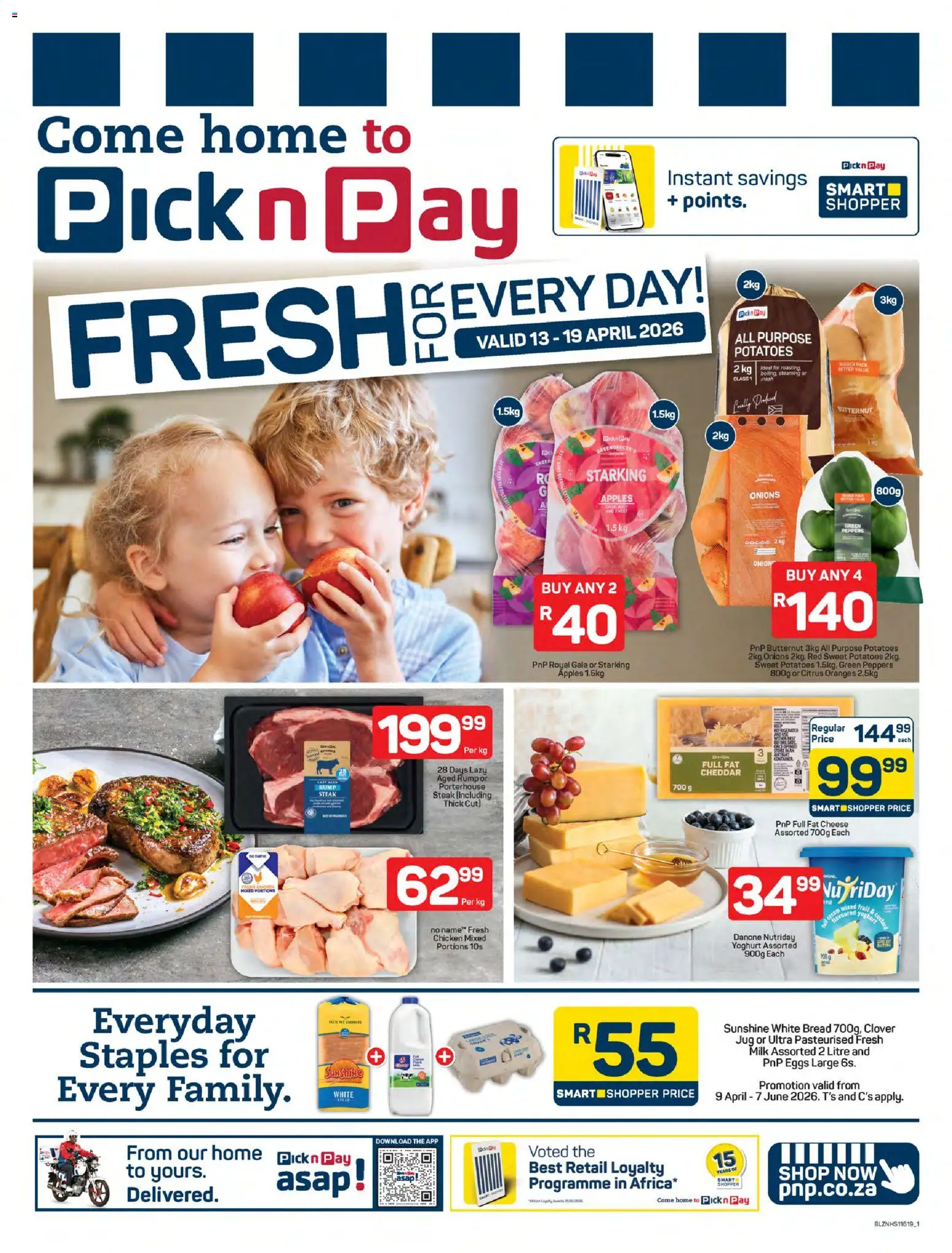 Preview of Pick n Pay flyer valid from 13/04/2026