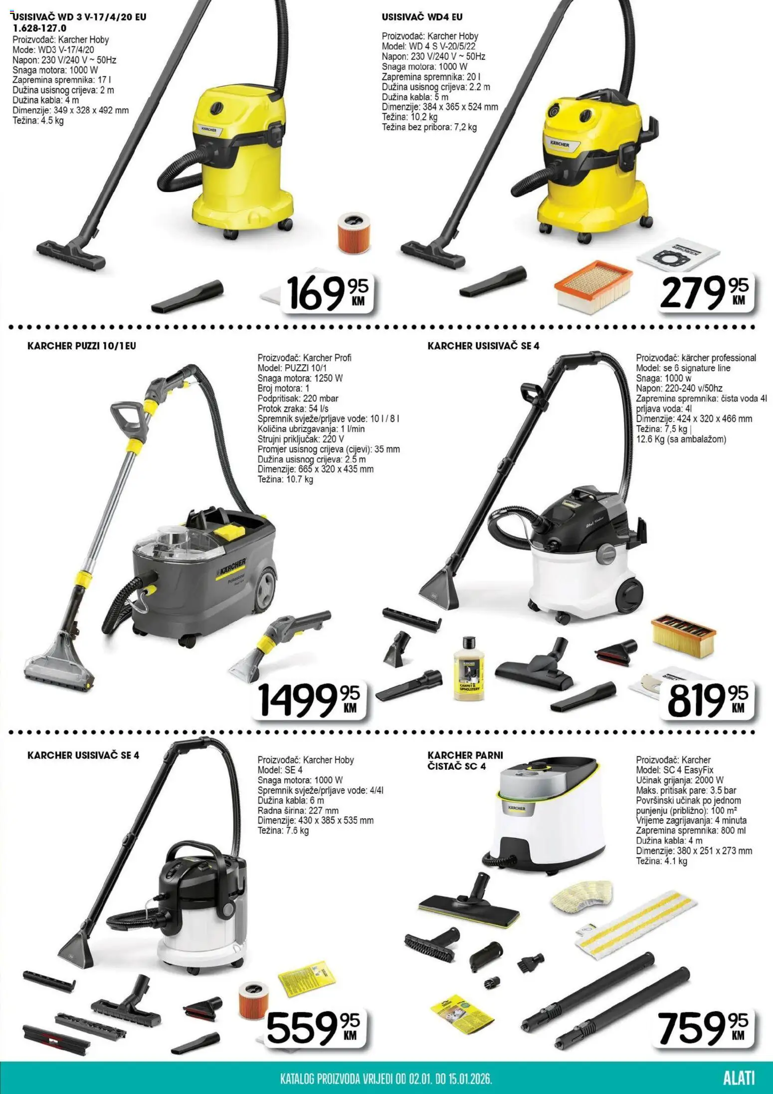 Pregled letka Katalog trgovine Prodex vrijedi od 2026.01.02