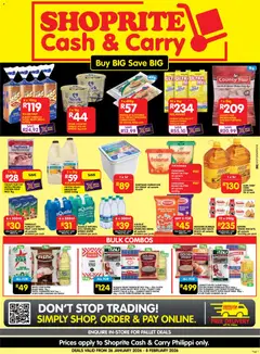 Preview of Shoprite flyer valid from 26/01/2026