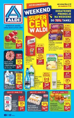 Pogląd gazetki "Okazje na weekend" ze sklepu Aldi ważnej od 04.12.2025