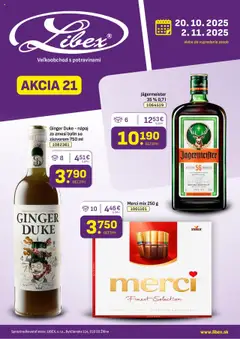 Náhľad Libex letáku platného od 20.10.2025