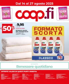 Anteprima dell'opuscolo Volantino Firenze dal negozio COOP valido da 14/08/2025