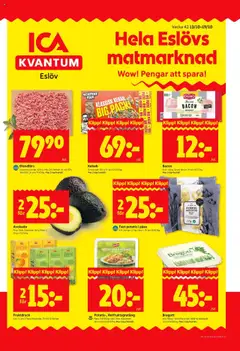 Förhandsgranska reklamblad Eslöv från butik ICA Kvantum gäller från 13/10/2025