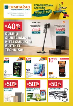 ERMITAŽAS parduotuvės leidinio Leidinys galiojančio nuo 2026.03.02 peržiūra