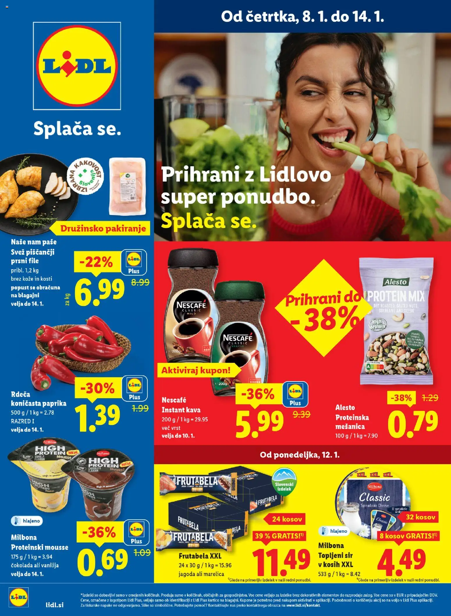 Predogled kataloga iz trgovine Lidl veljaven od 08.01.2026