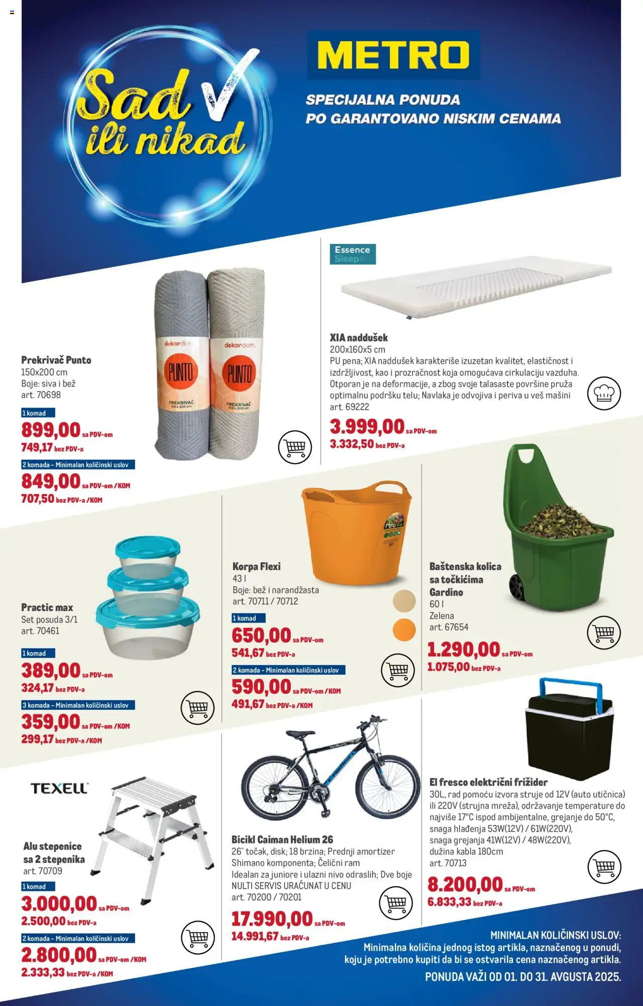 Metro katalog važi od 01.08.2025 - stranica 1