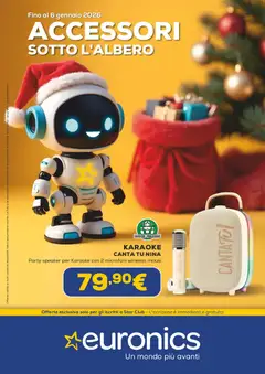 Anteprima dell'opuscolo Volantino Accessori Natale dal negozio Euronics valido da 12/12/2025