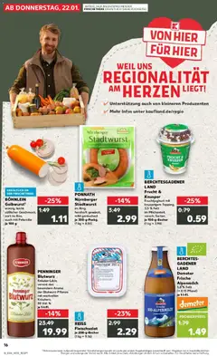 Vorschau von dem Prospekt des Geschäftes Kaufland, gültig ab dem 22.01.2026