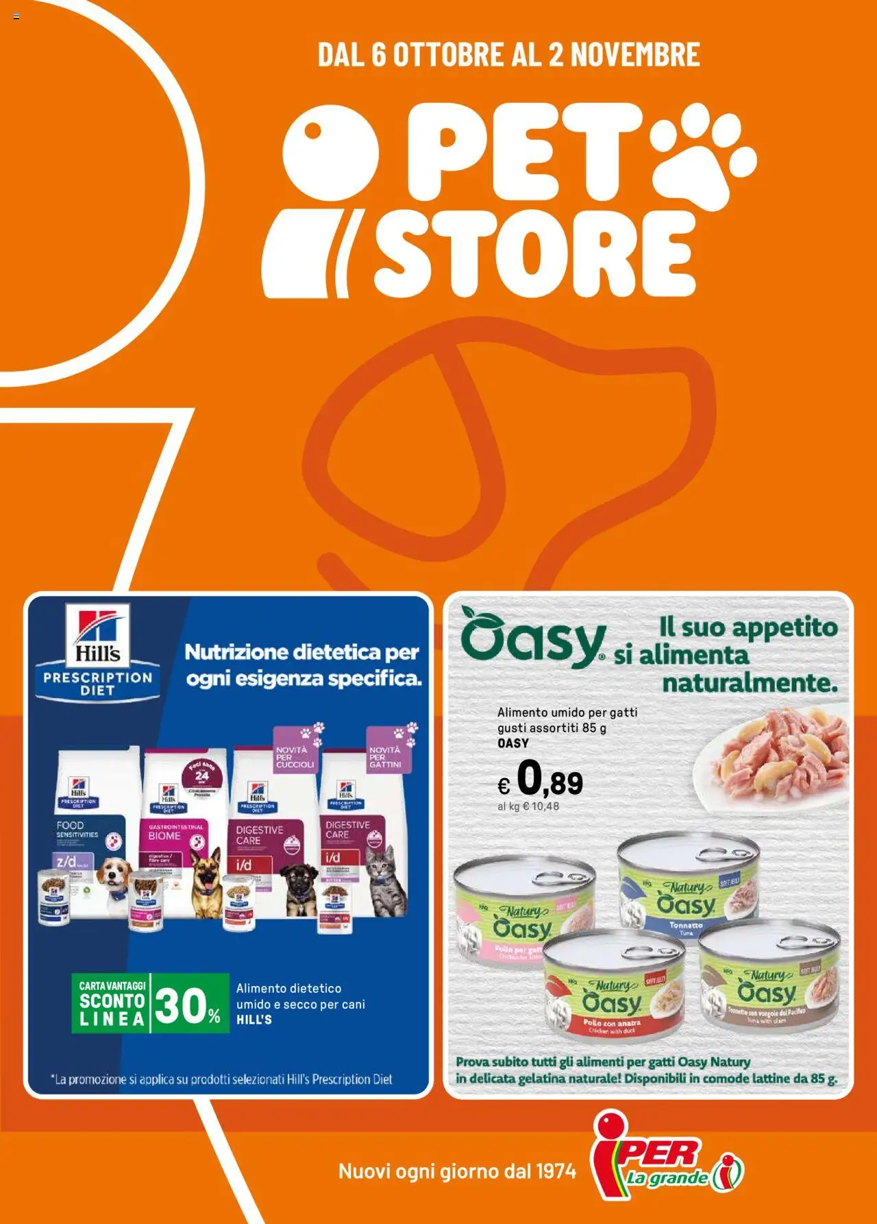 Volantino Iper valido da 06/10/2025 numero di pagina 1