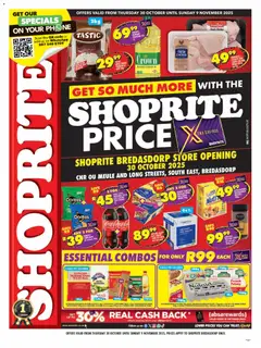 Preview of Shoprite flyer valid from 30/10/2025