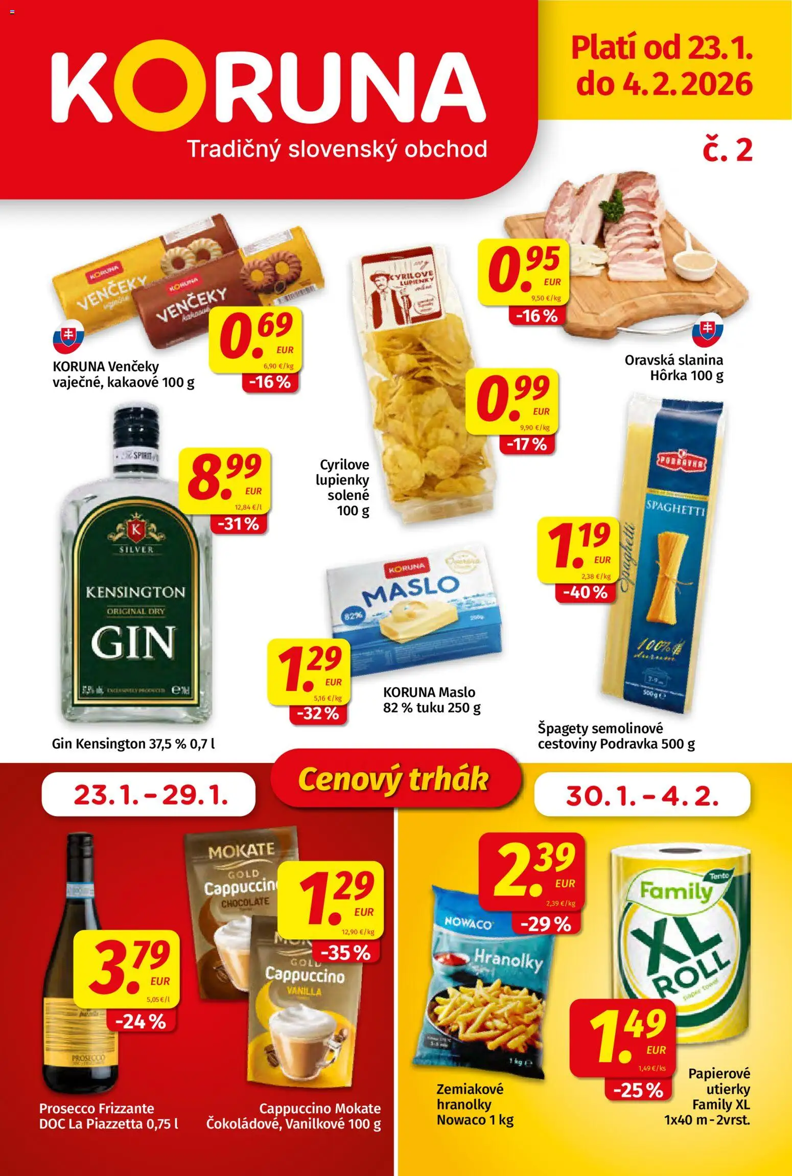 Náhľad Koruna letáku platného od 23.01.2026